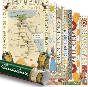 Ancient Civilizations Map Posters