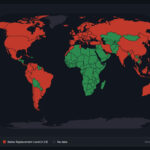 Fertility rate worldwide mapped