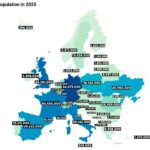 When Demographers Tried to Predict 2025… Back in 1990 Europea population in 2025 mapped