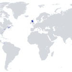 Scottish Colonial Empire Mapped