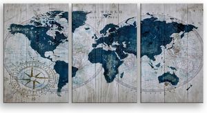 Vintage map poster
