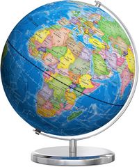 Globe and stars