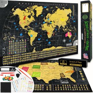 Scratch Off World Map
