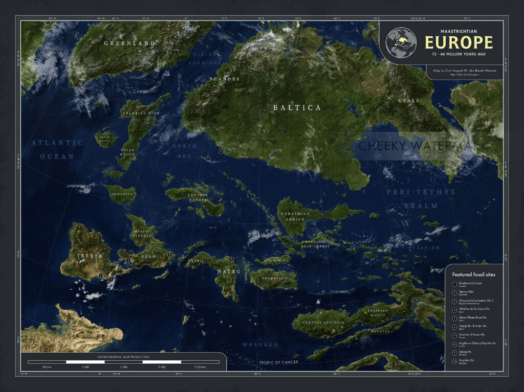 Europe during Late Cretaceous