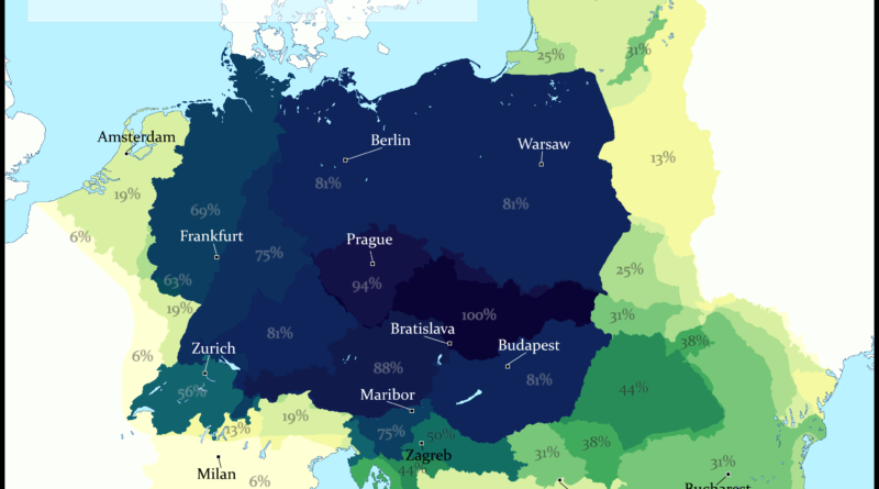 Mapped: Where does Central Europe begin and end?