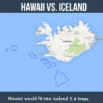 How Big Is Hawaii Hawaii vs. Iceland mapped