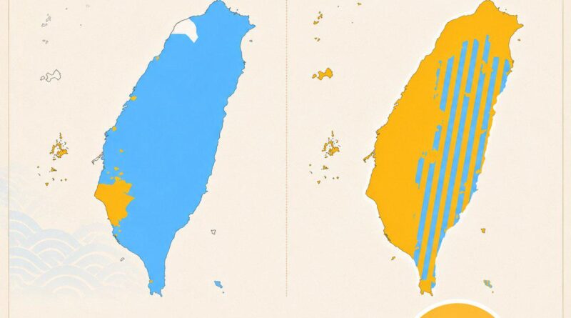 Taiwan ethnic composition mapped