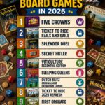 Top 10 most popular board games in 2026