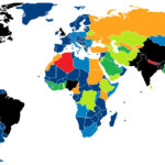 America's Green Card Lottery Began as a Favor to Ireland World map of New Immigrants to the United States (2020-2024) in diversity category, by country of birth