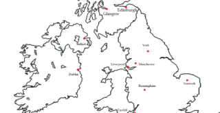 Cities which have historically been claimed to be Britain's 2nd City