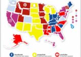 Most popular social network