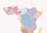 Map of Africa river basins