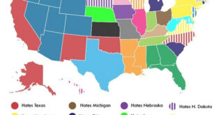 Which state disliked the most