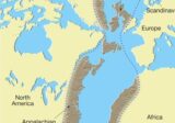 Map of the Central Pangean Mountains