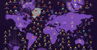The most used Emoji in every country