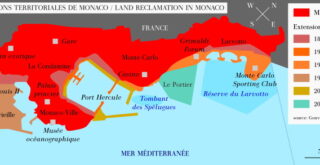 Land Reclamation in Monaco Mapped