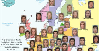 Human phenotypes in Europe