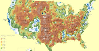 Trumpland topographical map