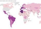 Mapped: In what year did countries finally switch to the metric system?