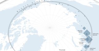 Populated places in Arctic mapped
