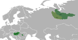 Ugric languages mapped