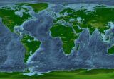 World map: All Ice on Earth Melted