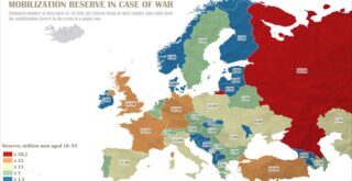 Mobilization Reserve in Case of War mapped