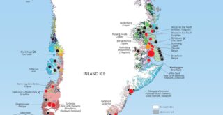 Greenland geology and raw material deposits mapped