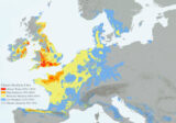 Climatic similarity to Camelot (Europe) for Europe