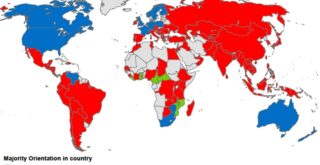Map of human cultures