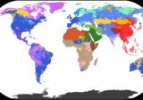 World map of Y-DNA Haplogroups